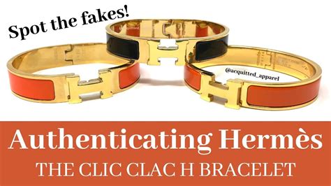 hermes clic clac real vs fake|real hermes bangles.